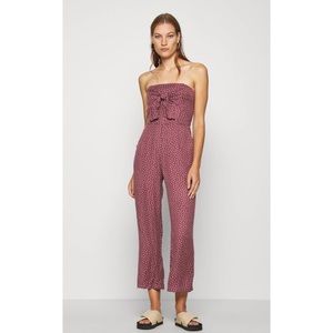 Abercrombie Tie Front Jumpsuit NWOT